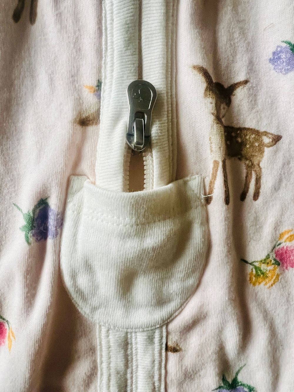 2 Girl’s Cotton Light Sleep Sacks - Burt’s Bees, Size 12-18m - Picture 5 of 9
